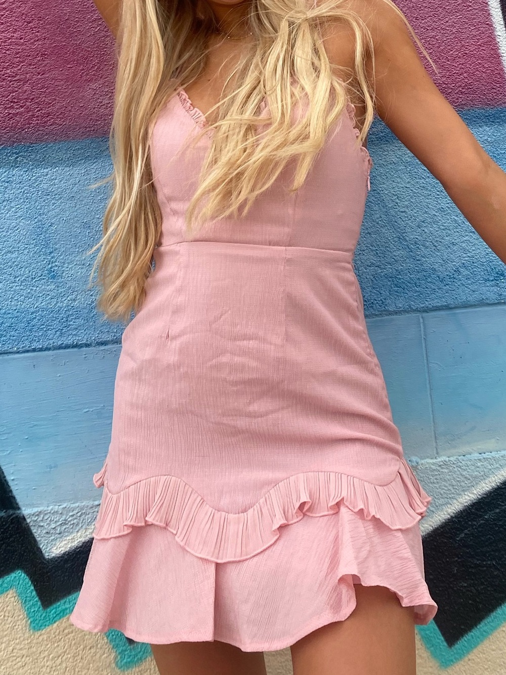 Princess Polly Ruffle Mini Dress - Picture 3 of 3